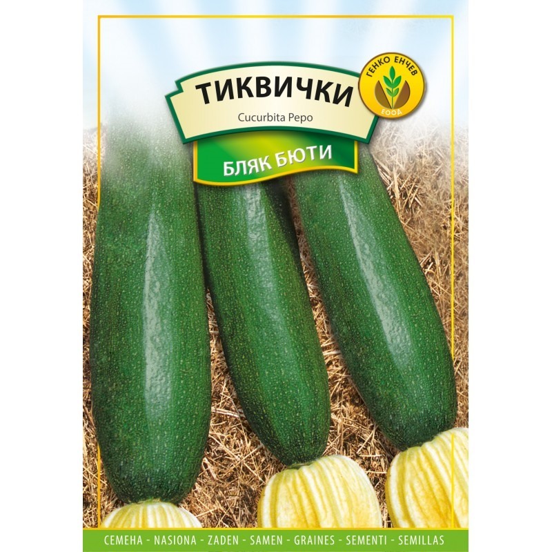 Тиквички Бляк Бюти-Черна Хубавица